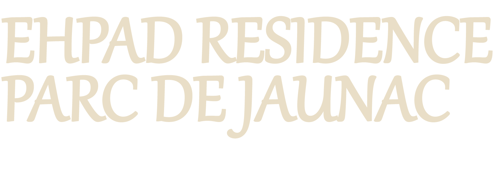 Ehpad Residence Parc De Jaunac